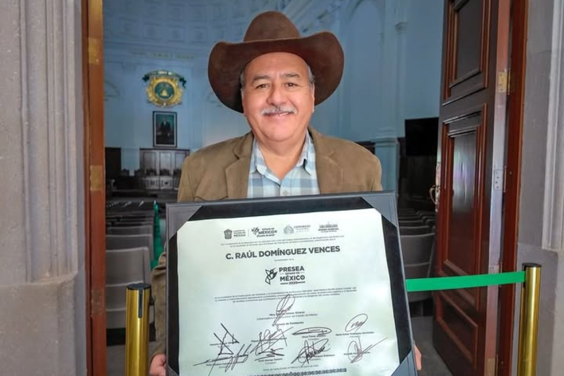 Raúl Domínguez Vences, egresado de la UAEMéx, impulsa biocombustibles sustentables desde el campo mexiquense