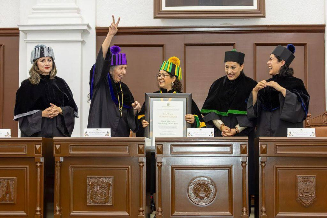 Otorga UAEMéx Doctorado Honoris Causa a Marcela Lagarde 