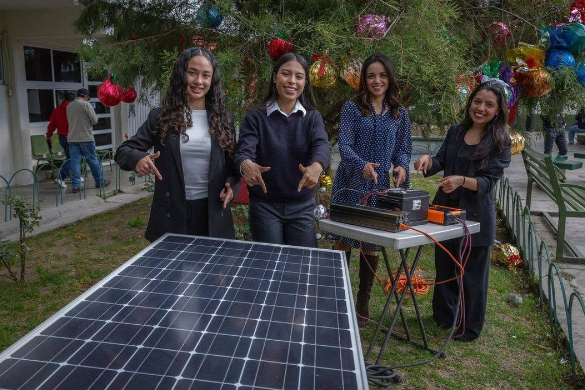 Estudiantes de la UAEMéx impulsan proyectos de energía solar y captación de agua de lluvia para enfrentar la crisis climática