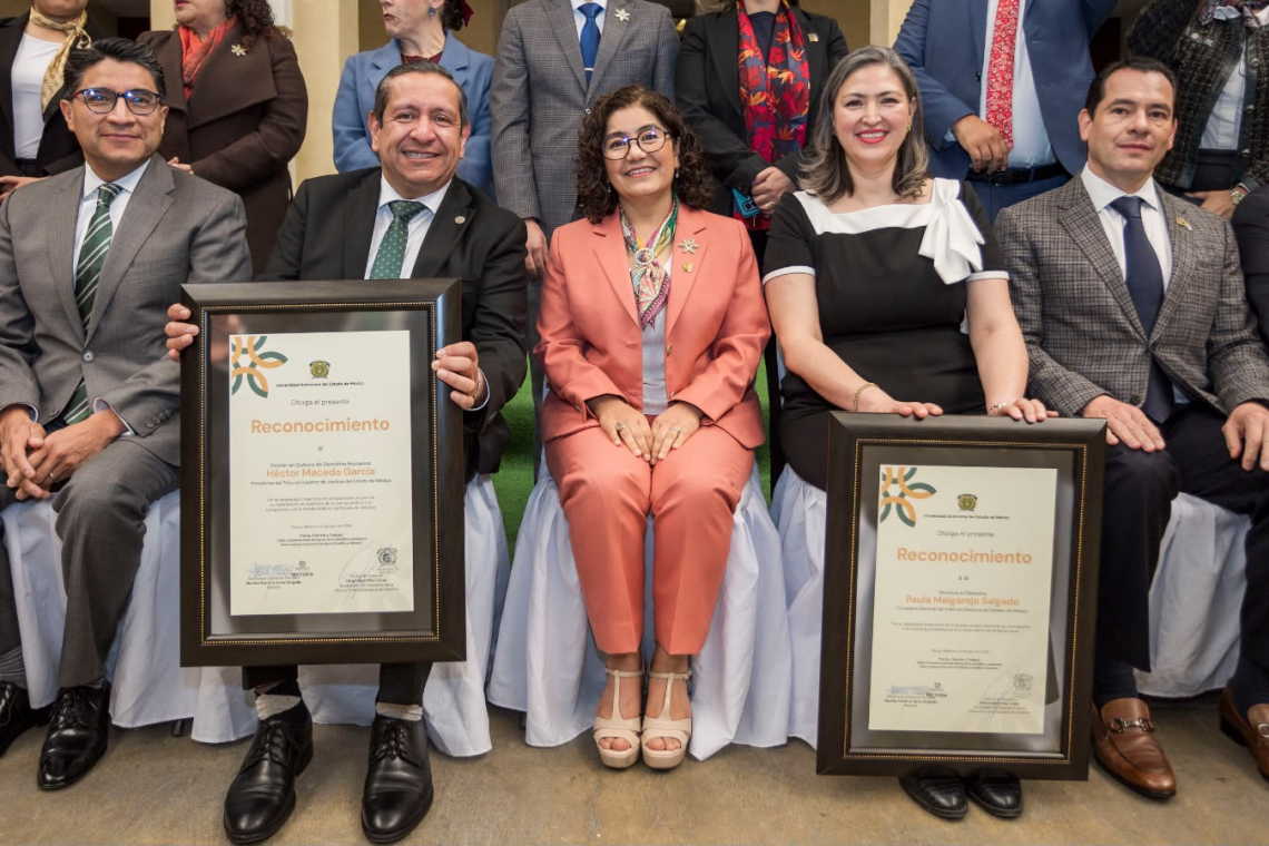 Reconoce UAEMéx a juristas que fortalecen la justicia y el Estado de Derecho